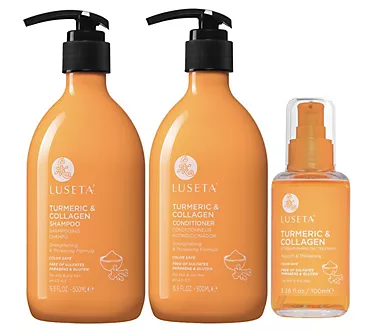 Luseta Turmeric & Collagen 3-pc Bundle