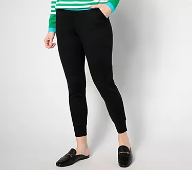 Belle by Kim Gravel Tall Ponte Slim Leg Jogger