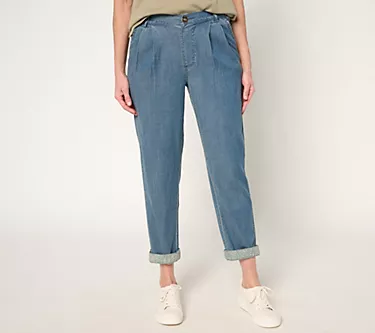 AnyBody Regular Drapey Denim Pull On Tapered Ankle Pants 1 192224-anybody-regular-drapey-denim-pull-on-tapered-ankle-pants-1.webp