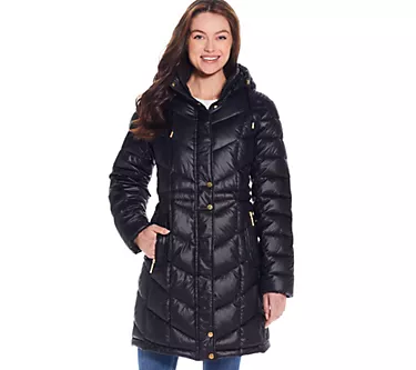 Weatherproof Hooded Parka with Adjustable Waist