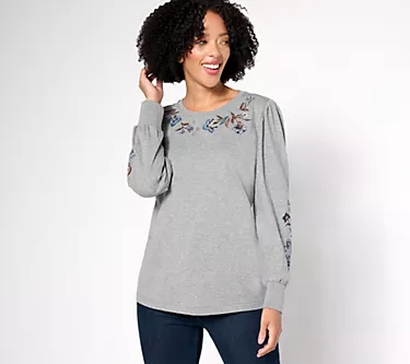 Driftwood Jeans Clare Long Sleeve Crew Neck Shirt - Moody Paisley 1 197243-driftwood-jeans-clare-long-sleeve-crew-neck-shirt-moody-paisley-1.webp