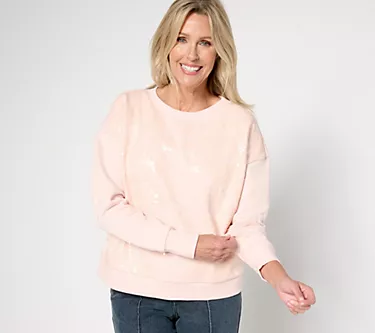 Me by Jennie Garth Eve Embellishment Pullover