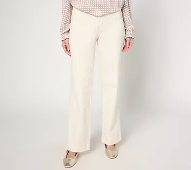 Belle by Kim Gravel Tall TripleLuxe Twill Mini Pkt Trouser Jean