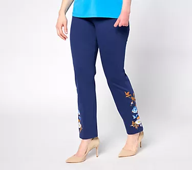 198804-women-with-control-tummy-control-petite-denim-pants-with-embroidery-1.webp