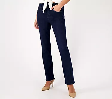 NYDJ Curve Shaper Marilyn Straight Jeans- Melville