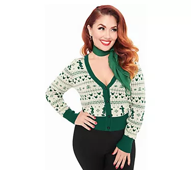 Disney x Unique Vintage Mickey Fair Isle Cropped Cardigan 1 202585-disney-x-unique-vintage-mickey-fair-isle-cropped-cardigan-1.webp
