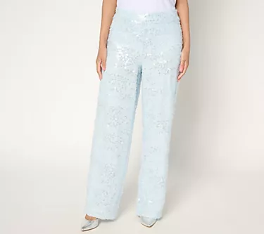 Dennis Basso Regular Wide Leg Sequin Pants 1 203423-dennis-basso-regular-wide-leg-sequin-pants-1.webp