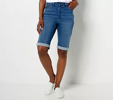 203813-denim-co-petite-easy-stretch-denim-roll-hem-bermuda-short-1.webp