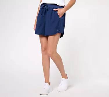 zuda Stretch Woven Short w/ Easy Waistband