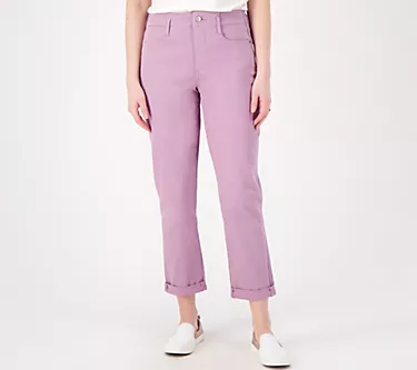 NYDJ Higher Rise Margot Girlfriend Jean - Taro
