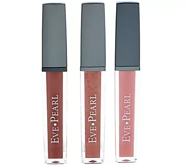 EVE PEARL Lip Gloss Trio - Sheer Nudes & P earlicious 1 21092-eve-pearl-lip-gloss-trio-sheer-nudes-p-earlicious-1.webp