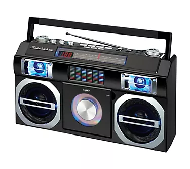 Studebaker Retro Bluetooth Boombox with CD Player and Radio