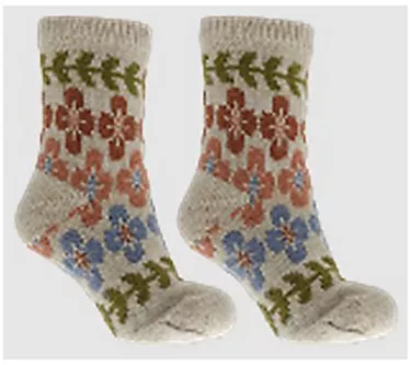 MinxNY Southern Comfort Lounge Socks with Denim Sachet