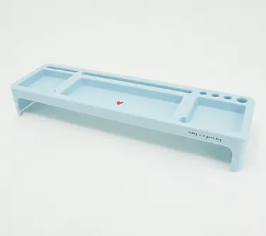 Peace Love World Desktop Keyboard Organizer
