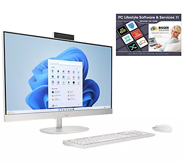 HP 24" All-in-One Desktop Intel 8GB RAM 256GB SSD & Voucher
