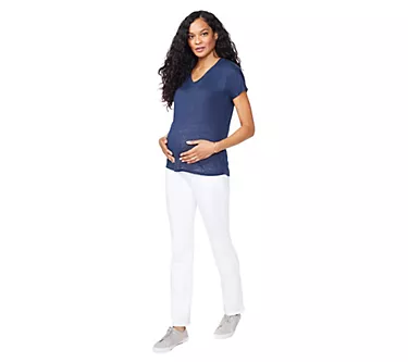 NYDJ Maternity Straight Leg Jeans