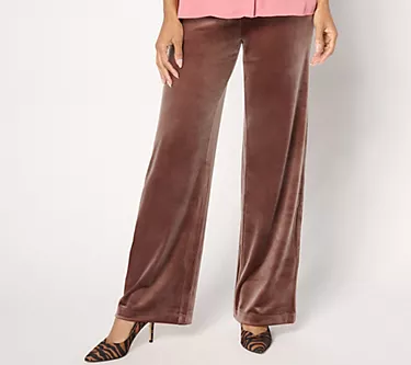 Me by Jennie Garth Regular Piper Velvet Trouser