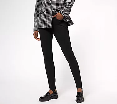 Belle by Kim Gravel Petite Ponte Boot Ready Stirrup Pants