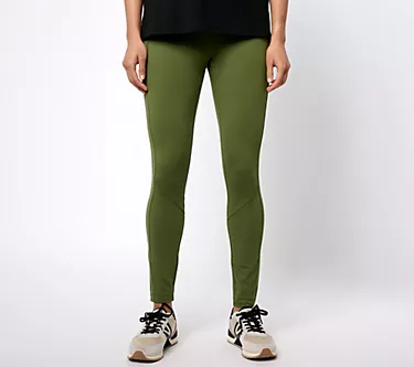 Isaac Mizrahi Live! Regular Stretch Pull On Ankle Length Leggings