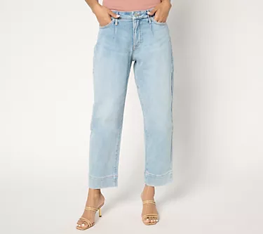 NYDJ High Rise Balloon Leg Ankle Jean