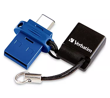 Verbatim 128GB Store 'n' Go Dual USB 3.2 Gen 1Flash Drive for