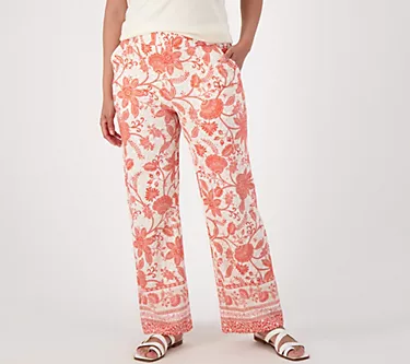 Belle Beach by Kim Gravel Petite Cabana Knit Border Print Pants 1 229452-belle-beach-by-kim-gravel-petite-cabana-knit-border-print-pants-1.webp