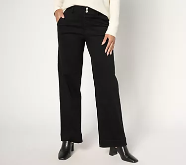 Denim & Co. Regular Black Easy Stretch Full-Length Trouser Jeans 1 236501-denim-co-regular-black-easy-stretch-full-length-trouser-jeans-1.webp