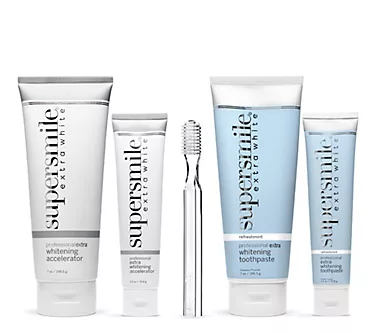 Supersmile Extra Whitening Home & Away Toothpaste + Accelerator