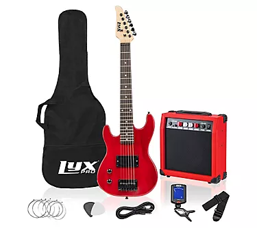 LyxPro 30" Junior Left-Handed Electric Guitar & Starter Kit