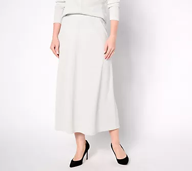 Peace Love World Black Label Petite Pull-On Skirt