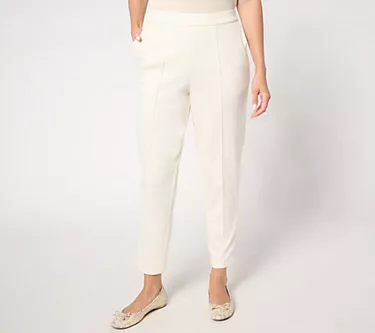 Studio Park x Jane Treacy Petite Knit Jacquard Pull-On Pant