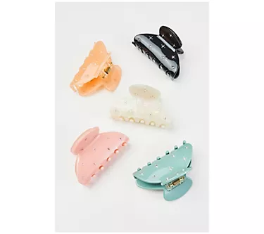 Violet & Brooks Stella Petite Crystal Hair ClawClip