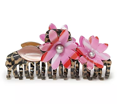 Lele Sadoughi Pentunia Claw Clip