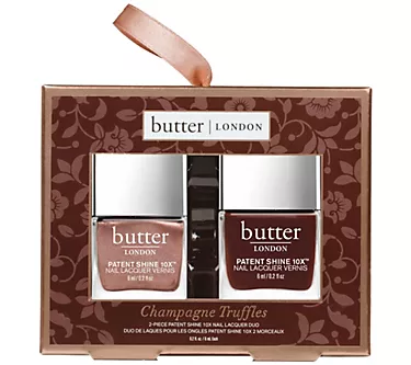 butter LONDON Champagne Truffles 2-Piece Mini Nail Lacquer Set
