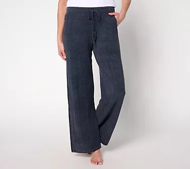 Barefoot Dreams Tall CozyChic Ultra Lite Ribbed Rolled Edge Pant