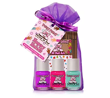Piggy Paint Happy Hands Kids' Nail Polish Set 3 -Pack