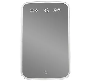 Danby 7.4L Mini Fridge with Mirror and LED Ligh t
