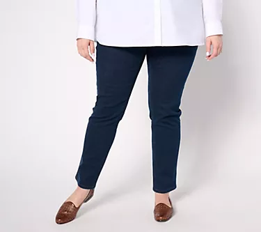 Denim & Co. Signature Tall Indigo Perfect Flex Jean