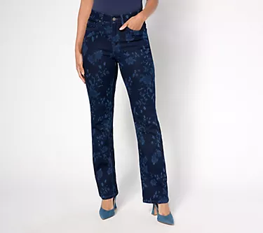 nicole by Nicole Miller Regular Classic Dream Denim Bootcut Jean