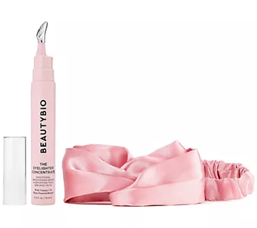 BeautyBio The Eyelighter Brightening Serum with Silky Headband