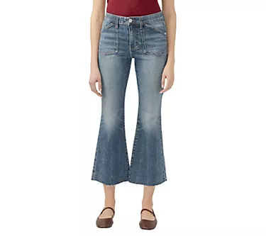 JAG Women's Kait Mid Rise Parisian Blue Kick Flare Jeans 1 258442-jag-women-s-kait-mid-rise-parisian-blue-kick-flare-jeans-1.webp