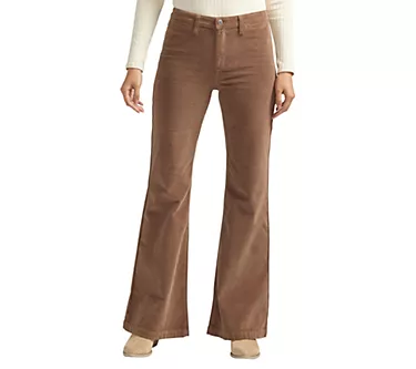 Silver Jeans Co. Isbister High Rise Flare Leg Corduroy Pant
