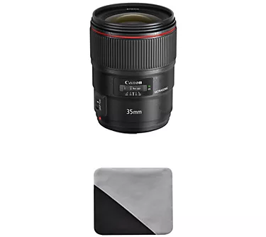 Canon EF 35mm f/1.4L II USM Lens Bundle