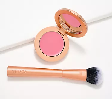 YENSA Super 8 Cream Blush with Brush