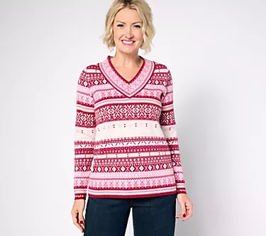 263695-denim-co-fair-isle-v-neck-long-sleeve-sweater-1.webp