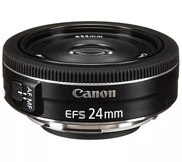 Canon EF-S 24mm f/2.8 STM Lens Bundle