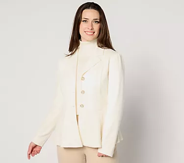 Studio Park X Jane Treacy Knit Peplum Jacket