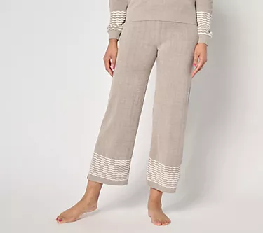 Barefoot Dreams Petite CozyChic Ultra Lite Pointelle Ankle Pant