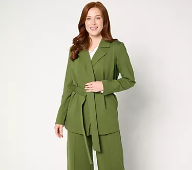 Isaac Mizrahi Live! Petite Sublime Stretch Ponte Wrap Jacket w/ Belt 1 266933-isaac-mizrahi-live-petite-sublime-stretch-ponte-wrap-jacket-w-belt-1.webp