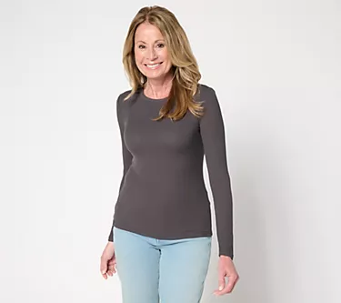 Barefoot Dreams Malibu Collection Ultra Soft Rib Long Sleeve